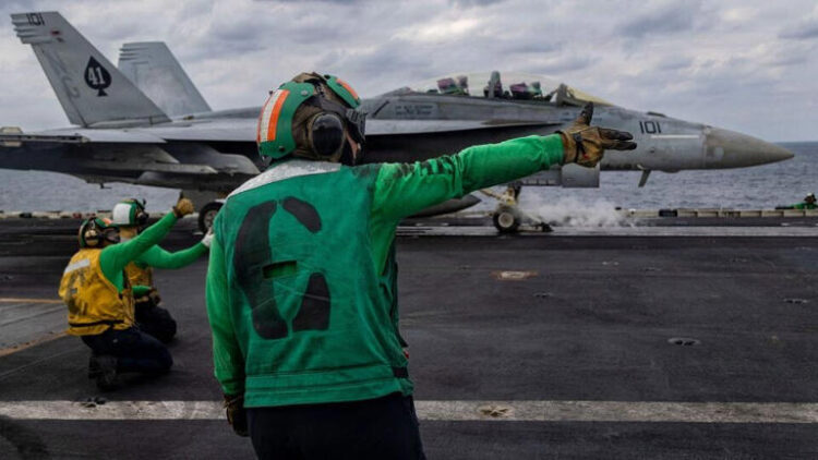 The US Says it Shot Down an Iranian Drone That Was Travelling Near an Aircraft Carrier