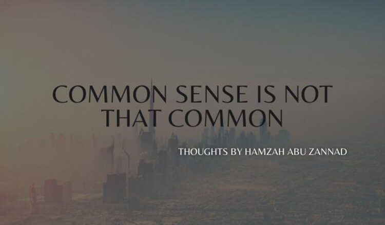 common sense