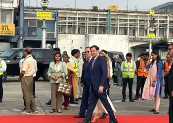 During his Journey to India, Rubio Meets Modi with a Lot of Energy