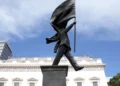 Banksy Admits he’s Behind the Monument in Central London