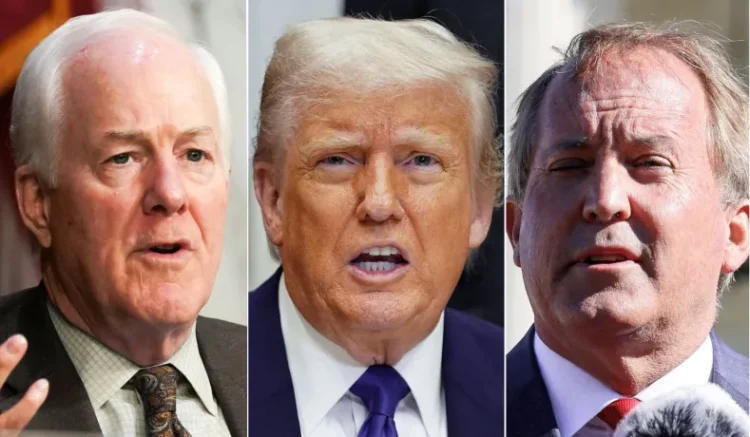 Trump Endorses Paxton in Texas, Gambling on a Challenger with Baggage in a Crucial Race
