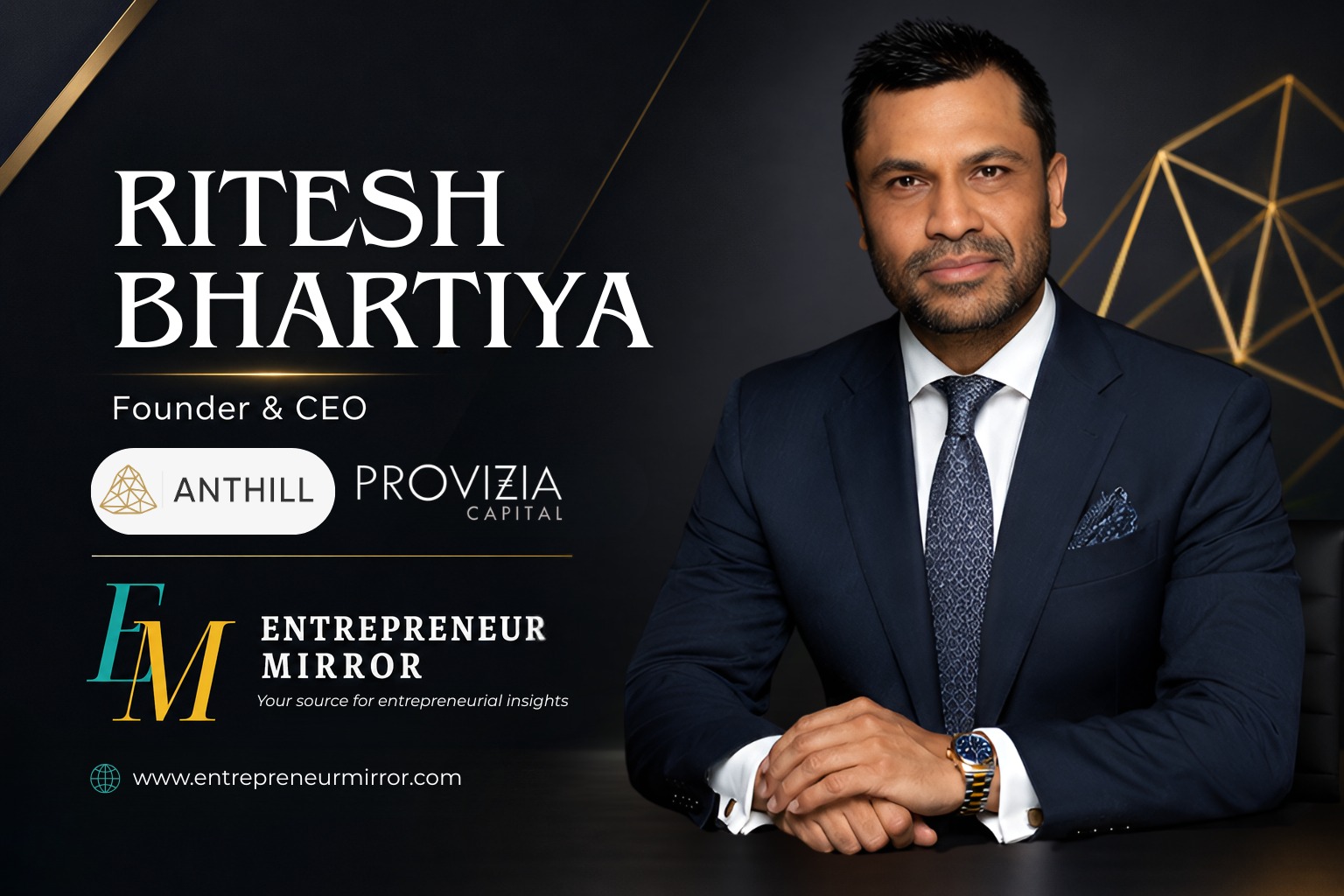 The Accidental Entrepreneur: Ritesh Bhartiya on Building Purpose-Driven Ventures in the UAE’s SME Financing Space