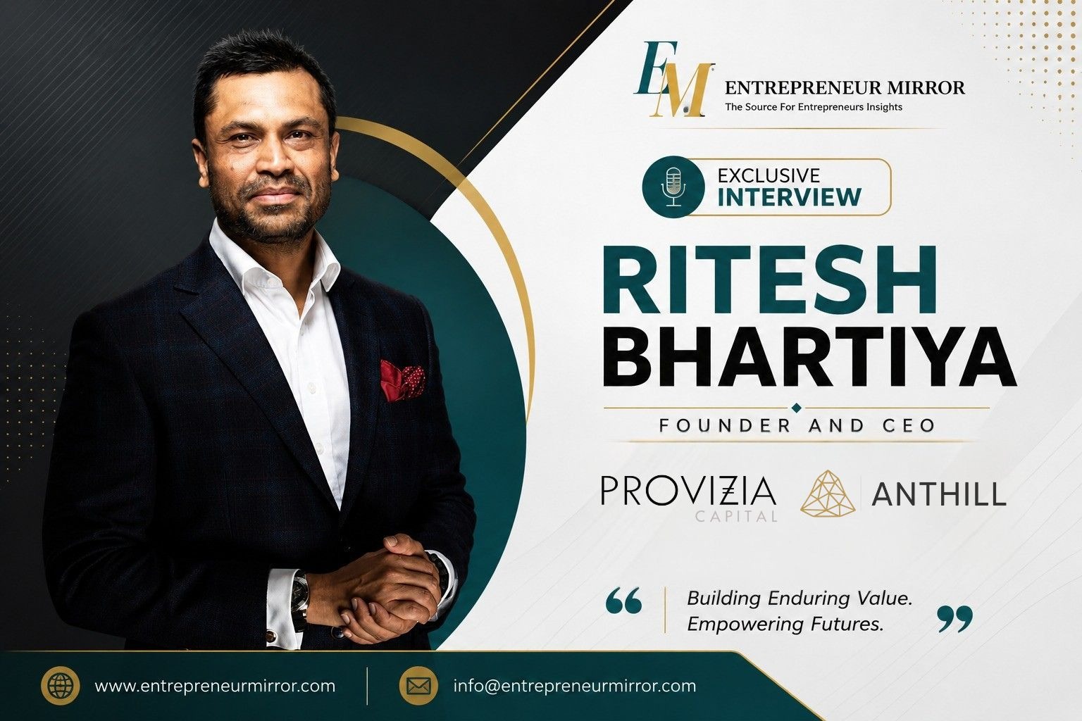 The Accidental Entrepreneur: Ritesh Bhartiya on Building Purpose-Driven Ventures in the UAE’s SME Financing Space