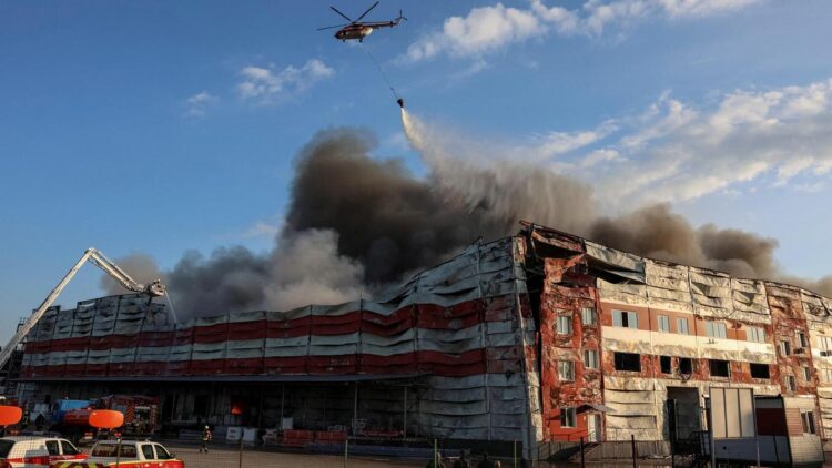 Deadly Ukrainian Strikes Target Russian Online Retail Warehouses