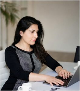 Global marketing strategist Gergana Valcheva working on brand strategy, content and digital marketing.