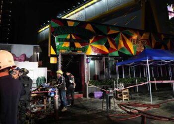 A Bangkok Pub Caught fire, Leaving at Least 28 Dead and 25 Badly Injured