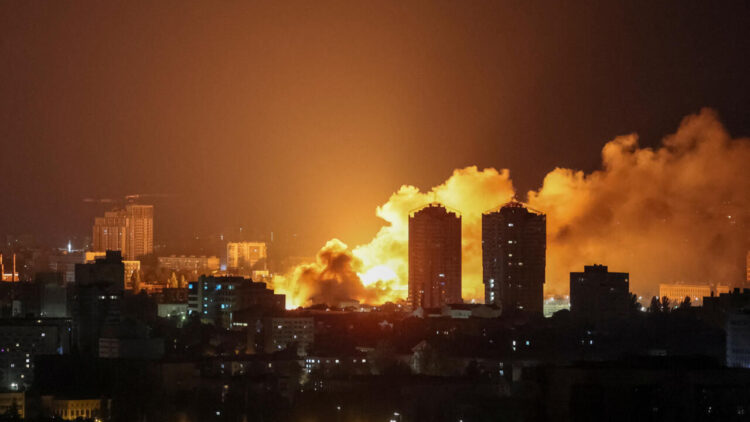 A Russian Attack on a Drone Display Close to Kyiv Claimed ten Lives