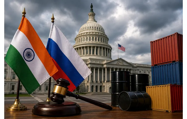 Following a US House Decision, India is Threatened with a 100% Tax on Russian Oil