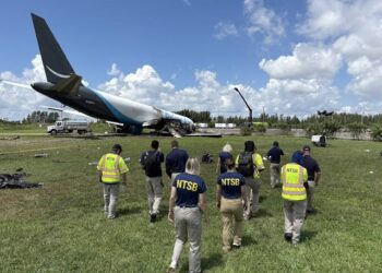 Investigators Start Looking into why a Cargo Plane Overran the Runway in Miami