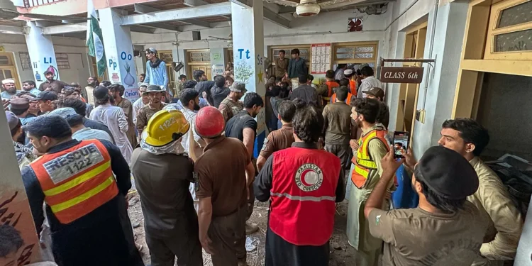 Pakistani School Roof Collapse Kills 33 Students and Teacher