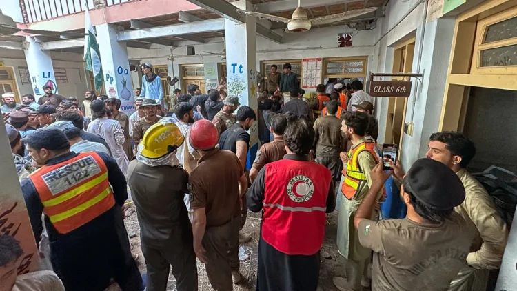 Pakistani School Roof Collapse Kills 33 Students and Teacher